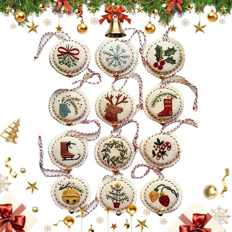 Gtyuoo Embroidery Kit - Perfect for Festive DIY Fun! 