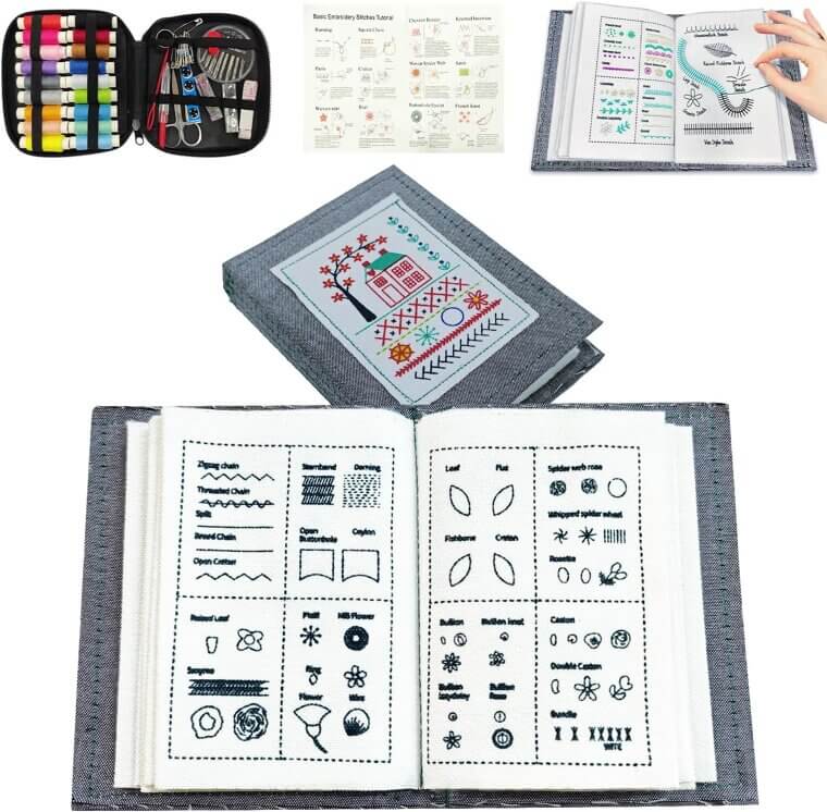 Embroidery Stitch Kit - Perfect for Beginners & DIY Lovers - Now 33% Off!