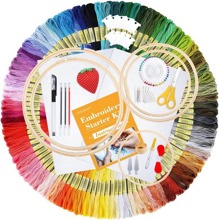 Embroidery Kit: Perfect Starter Set for Creative Fun 
