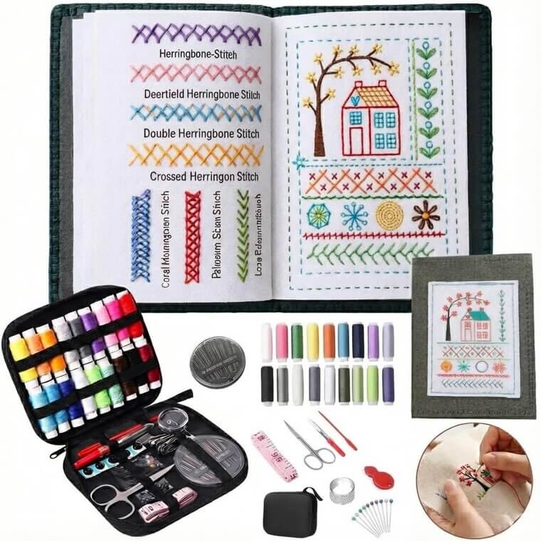 Nyrvexa Embroidery Kit - Perfect Starter Set for Beginners - Now 25% Off!