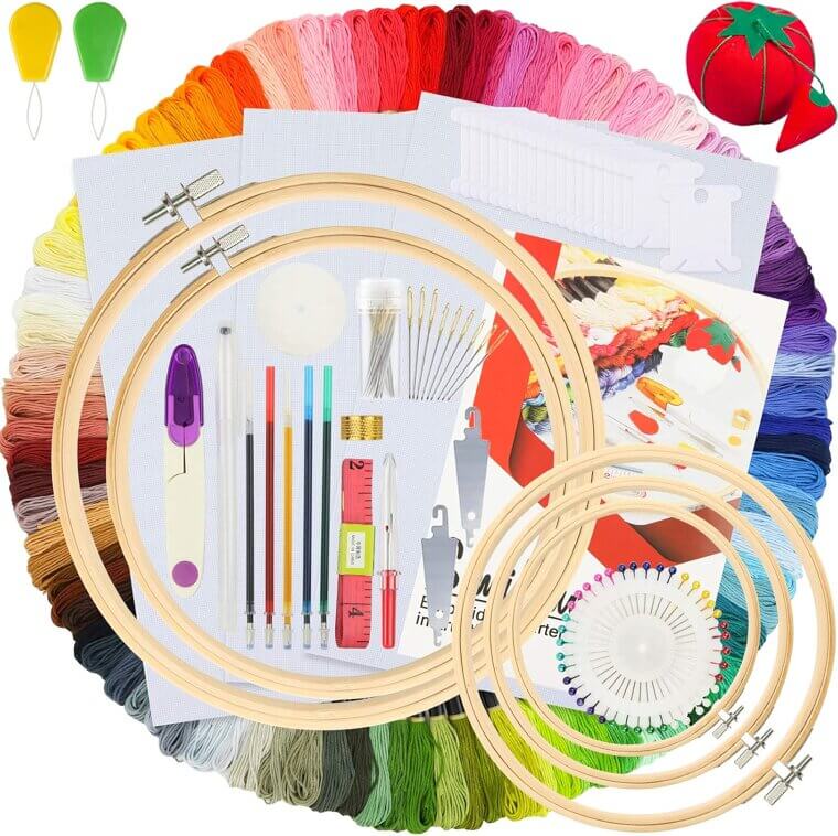 Similane Embroidery Kit - Perfect for Beginners & Adults 