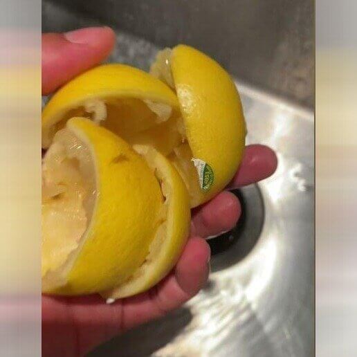 Freshen up Your Garbage Disposal With Lemon Slices