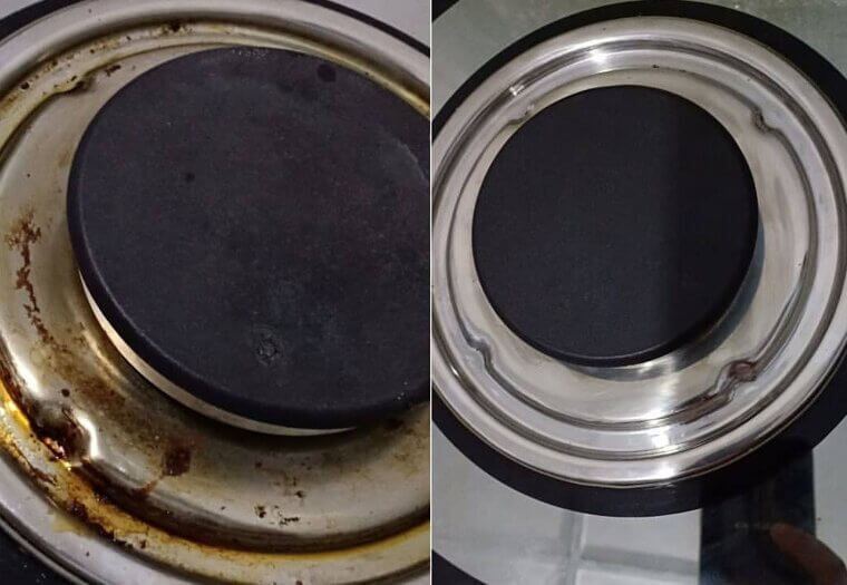 Make a Baking Soda Paste to Clean Stove Burners