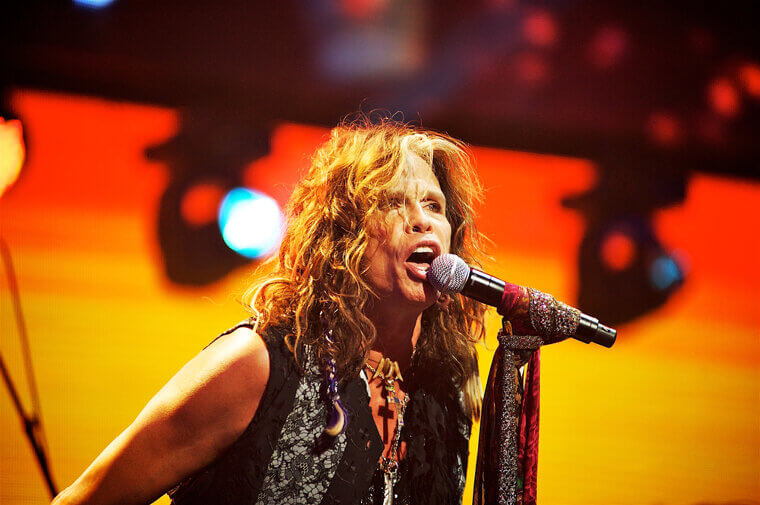 Steven Tyler Fronts Aerosmith and Entertains Millions With His Energetic Vocals