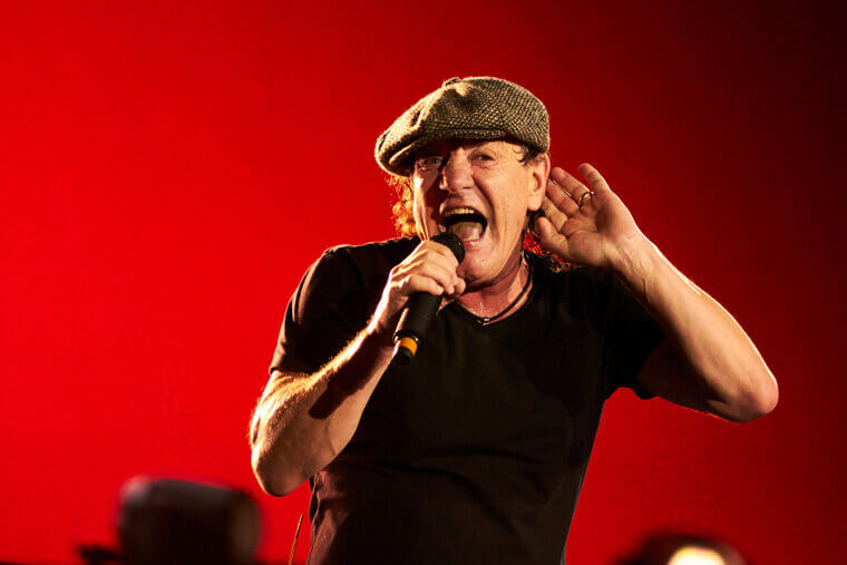 Brian Johnson Powers Through Incredible AC/DC Concerts With Signature Vocals
