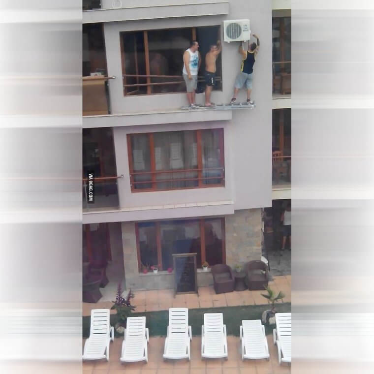 The Thrill of Air Conditioning Daredevils