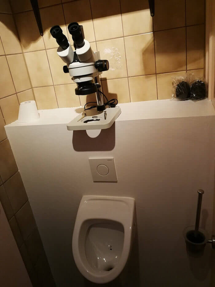 The Ultimate Urinal Intimidation Tactic