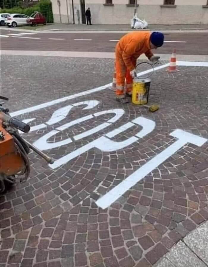 "Stop" Took a Detour, Leaving Everyone Confused