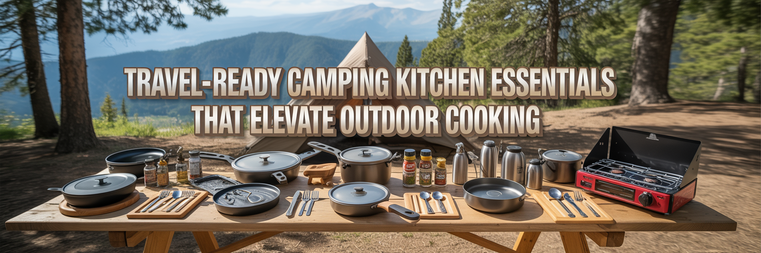 Camping Kitchen Essentials for Outdoor Chefs