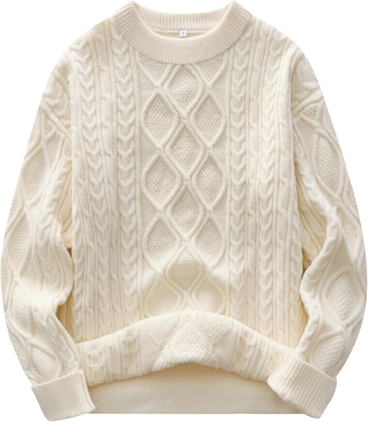 ANRABESS Chunky Sweater - Cozy Up in Style This Fall! - Now 14% Off!