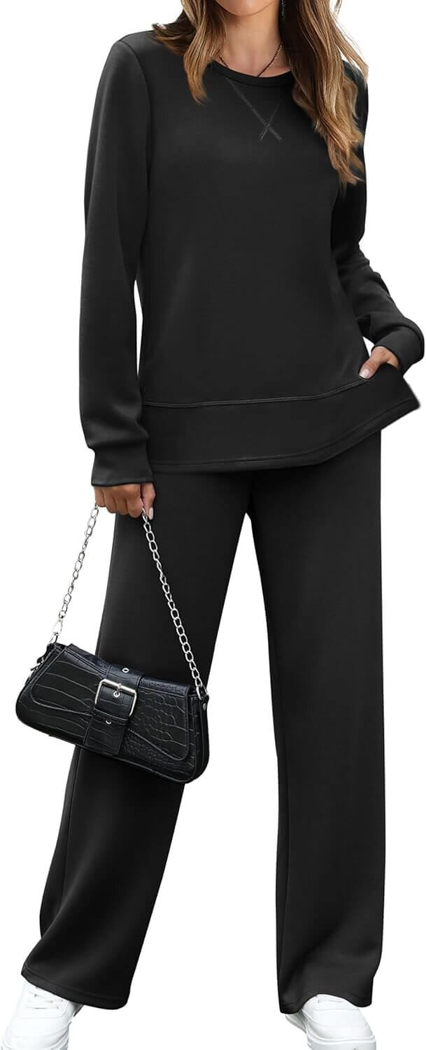 OFEEFAN Lounge Set - Cozy Travel & Home Outfit 