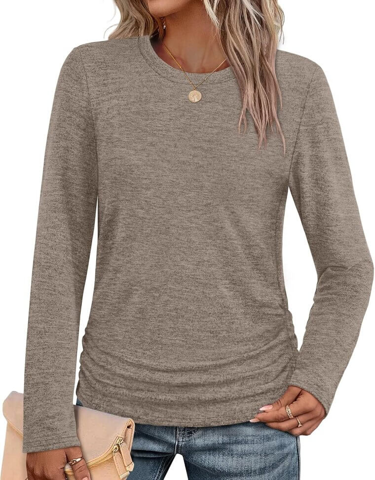 SAMPEEL Fall Sweaters - Trendy Long Sleeve Tops for 2025 - Enjoy 60% Off!