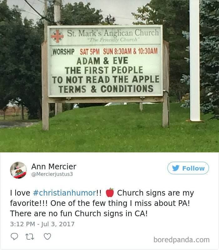 These Church Signs Are So Hilarious We're Pretty Sure We Can Hear God  Laughing | WithTheFirstPick