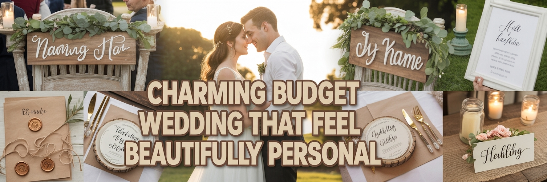 Budget Wedding Finds That Make the Whole Day Feel Personal