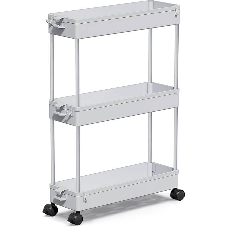 SPACEKEEPER Cart - Perfect for Narrow Spaces - Enjoy 15% Off!