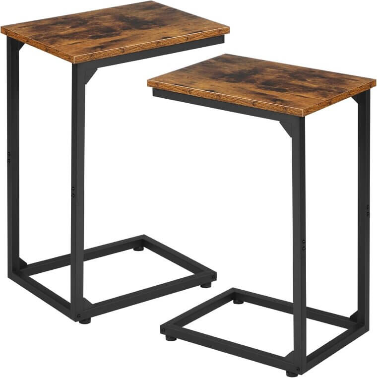 AMHANCIBLE C Side Tables - Perfect for Cozy Living Spaces - Don’t Miss the 33% Discount!