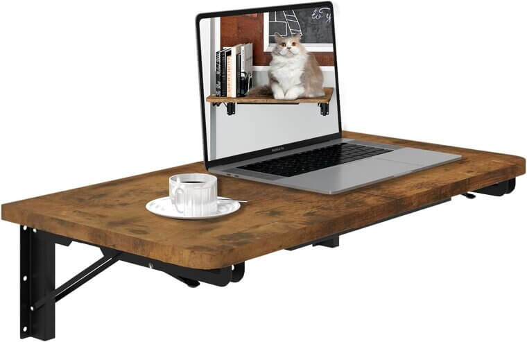TEAMIX Folding Table - Perfect for Small Spaces 