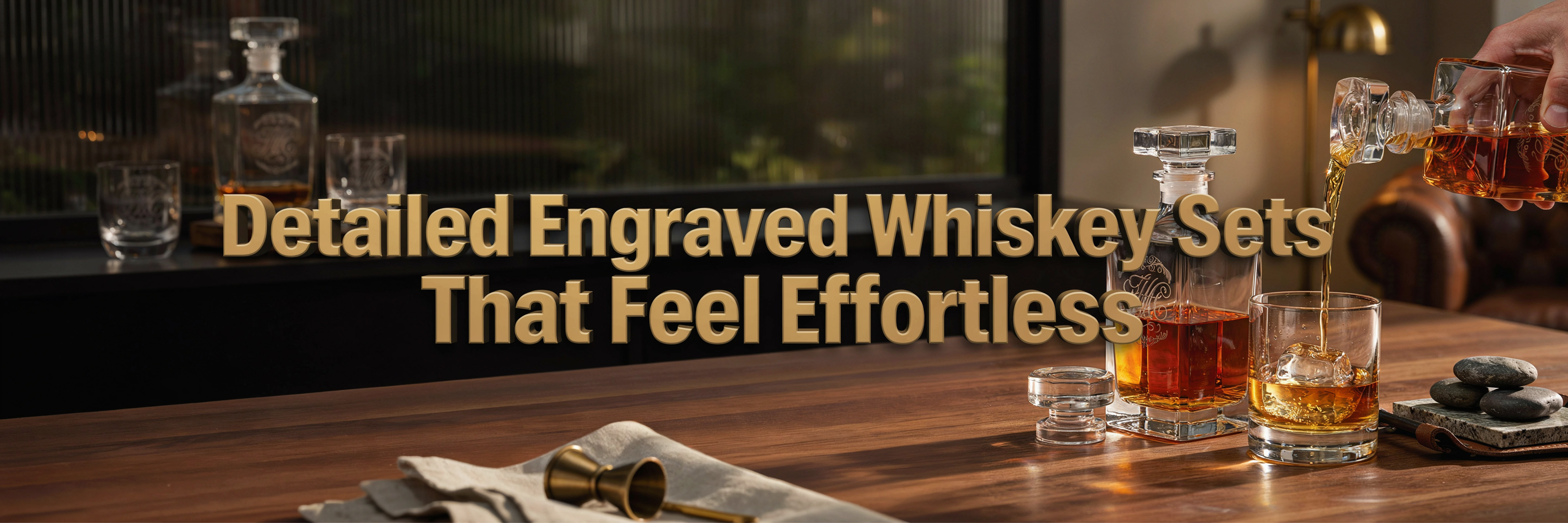 Engraved Drink Sets for the Guy Who's Impossible to Shop For