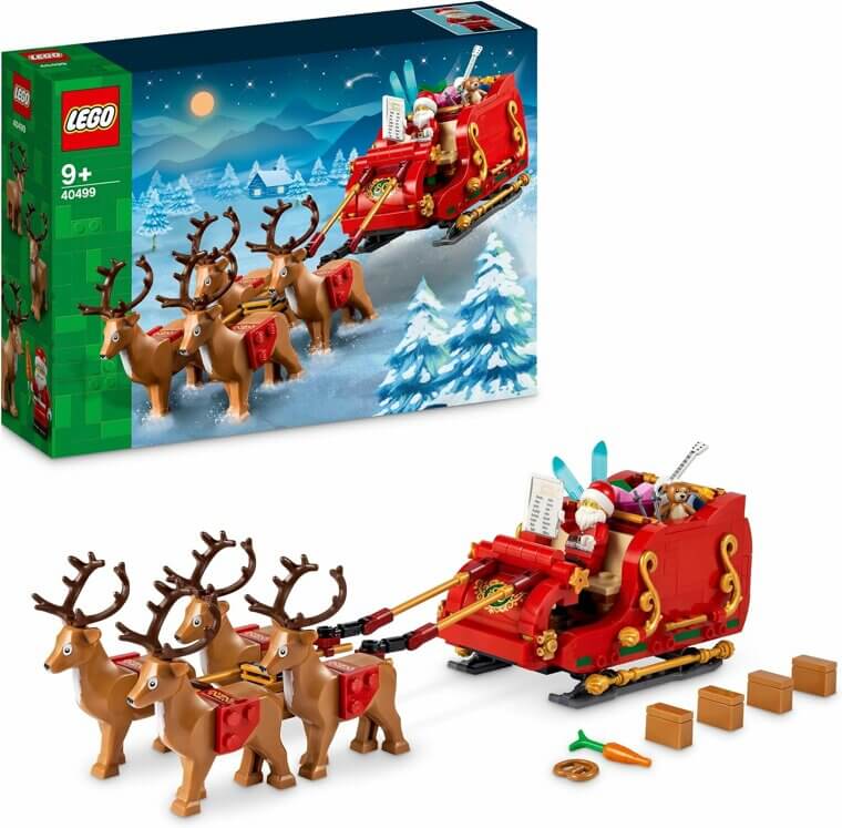 Create Holiday Magic with LEGO Santa's Sleigh for Kids & Families 