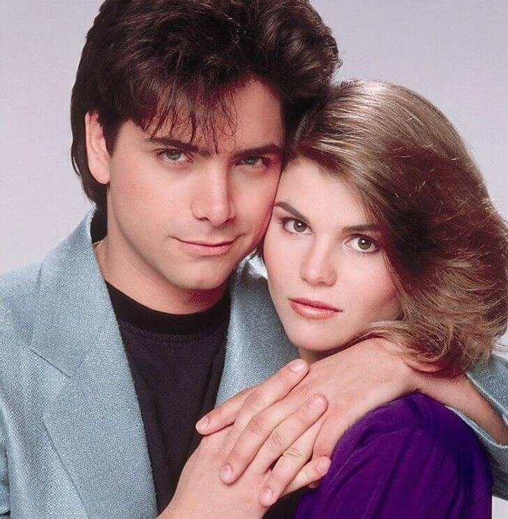 John Stamos And Lori Loughlin - Then