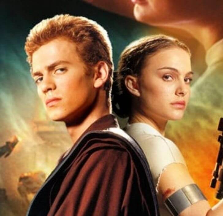 Hayden Christensen And Natalie Portman - Then