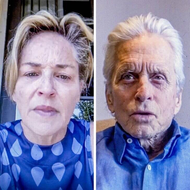 Michael Douglas And Sharon Stone - Now