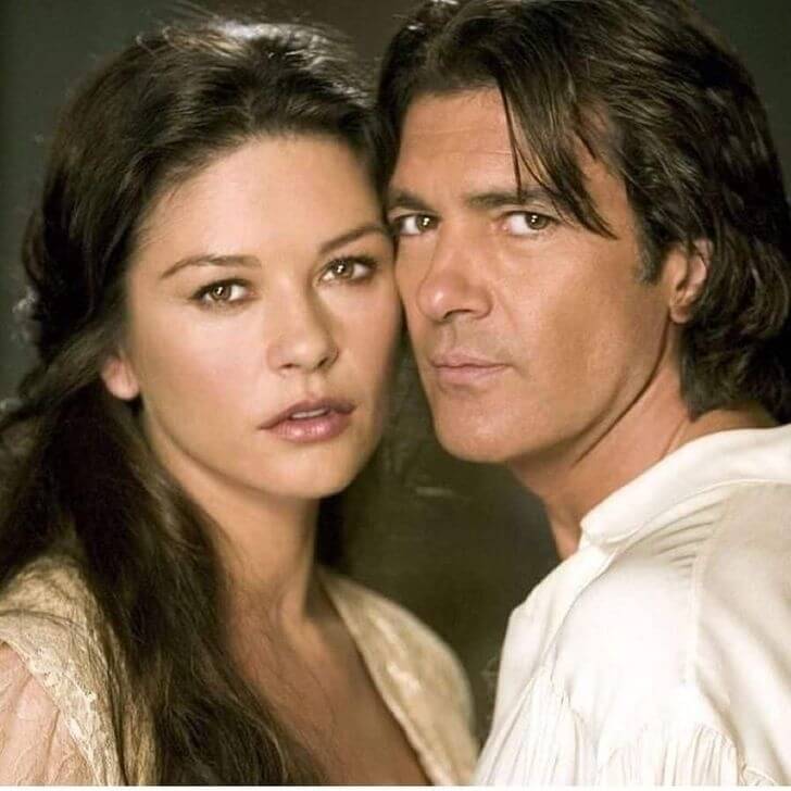 Catherina Zeta-Jones And Antonio Banderas - Then