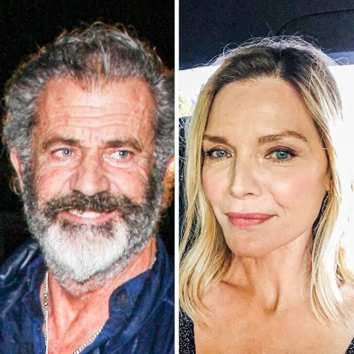 Michelle Pfeiffer And Mel Gibson - Then