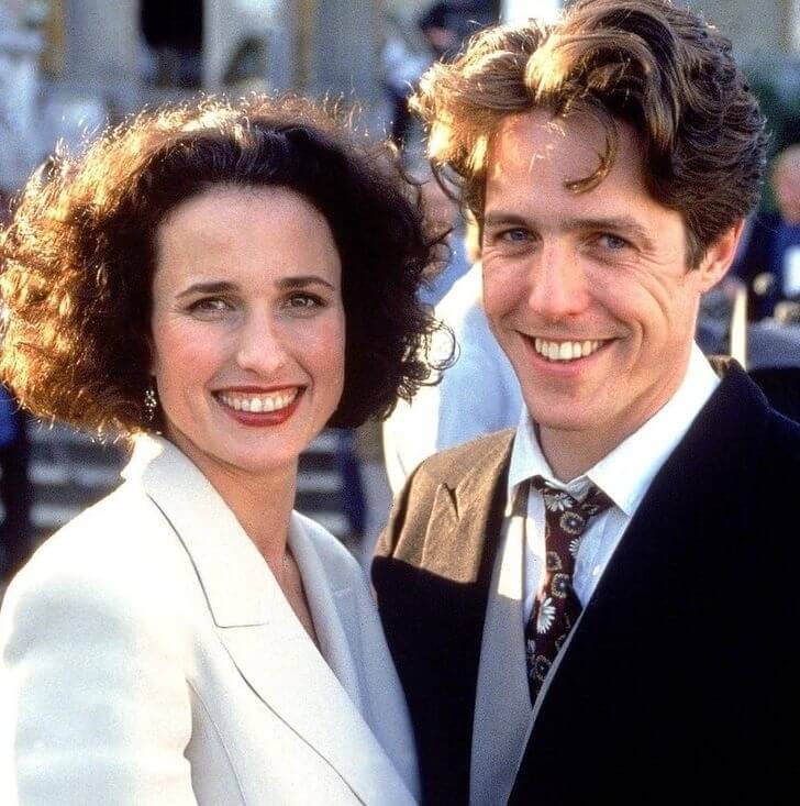 Hugh Grant And Andie MacDowell - Then