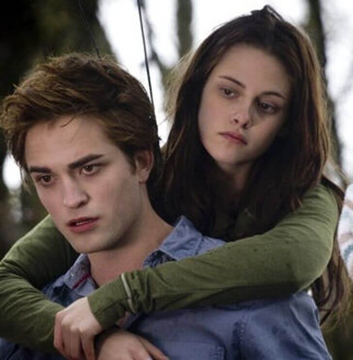 Kristen Stewart And Robert Pattinson - Then