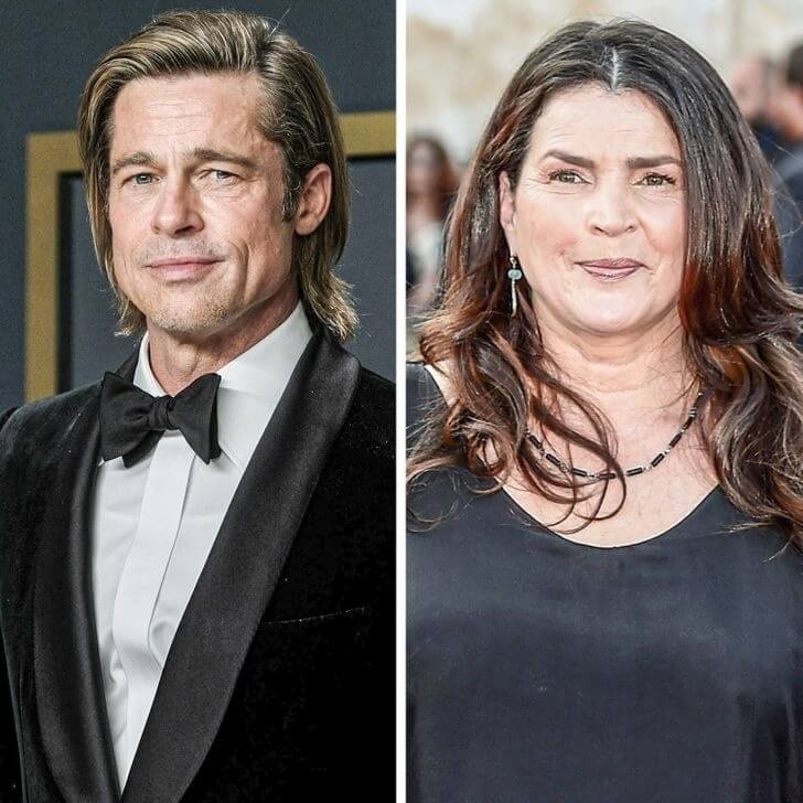Brad Pitt And Julia Ormond - Now