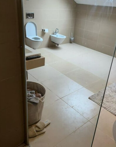 Les carreaux ne supportent pas la saleté