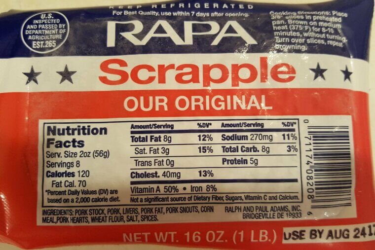 Delaware: Rapa Scrapple