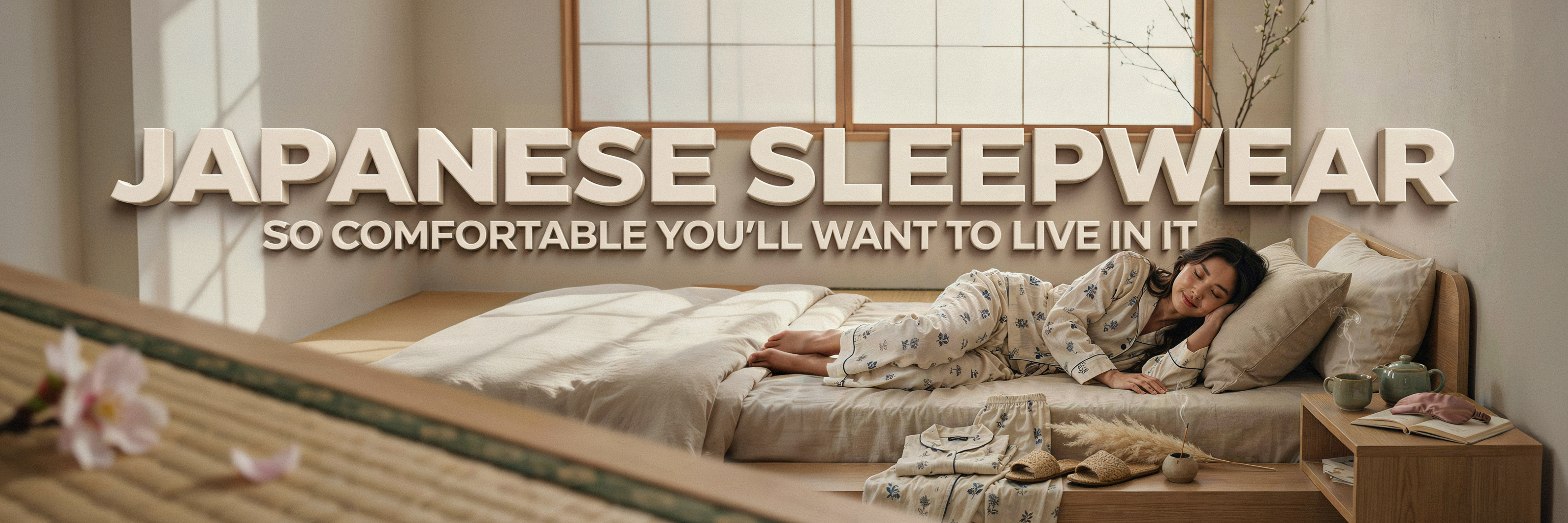 Japanese Sleepwear So Comfortable You'll Want to Live in It