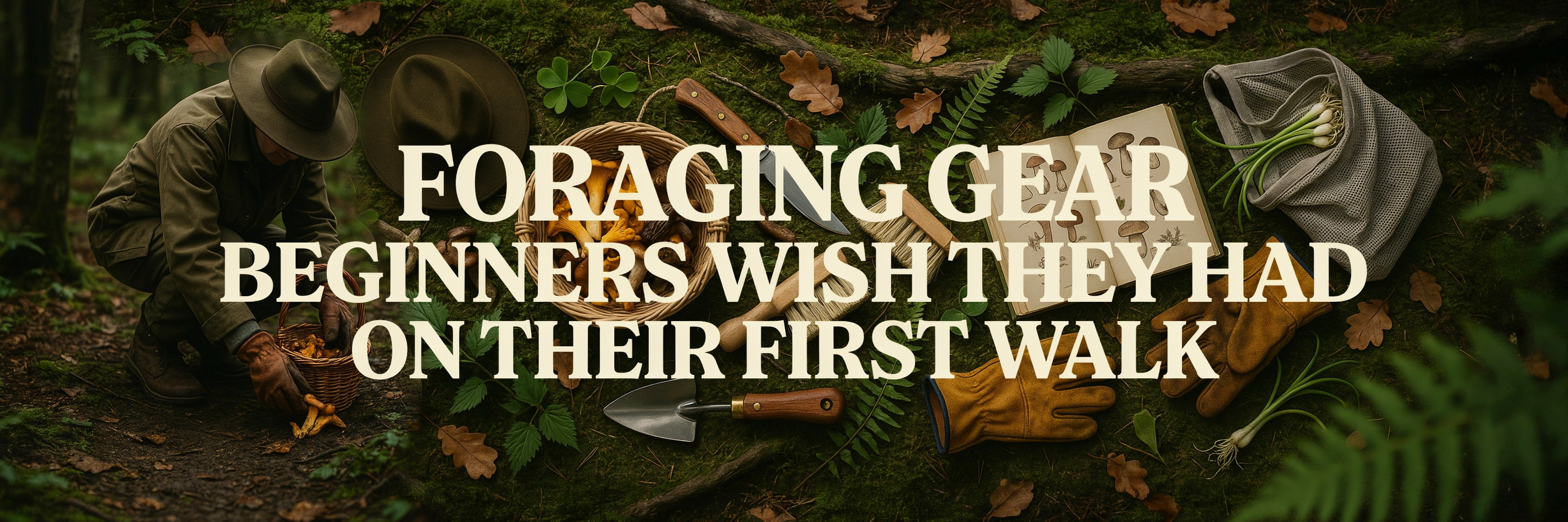 Foraging Gear Beginners Wish They Had on Their First Walk