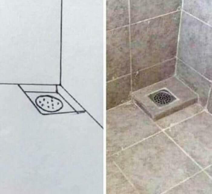 Drain for Decoration