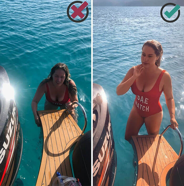 Was auf deiner Film-Rolle ist versus das Bild auf Instagram