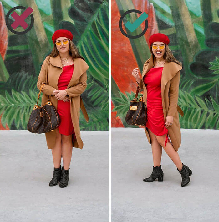 Ein Schritt nach vorne kann mehr Bewegung einfangen