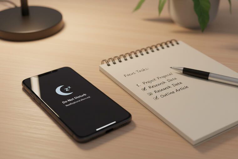 Turn Off Notifications for Focus