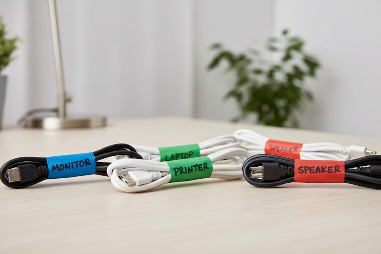 Label Cords with Simple Tape