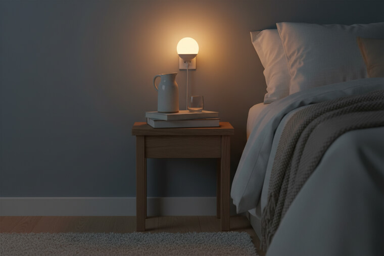 Switch to Warm LED Nightlights for Better Sleep and Safety