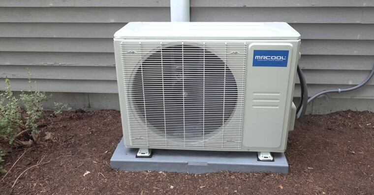 Trim Shrubs Around AC Unit