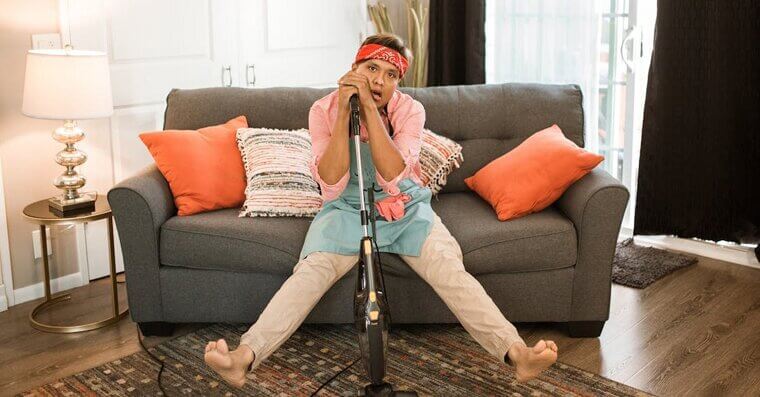 Vacuum Under Big Furniture