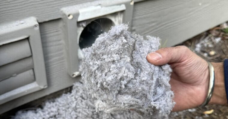 Inspect Dryer Vent Outside