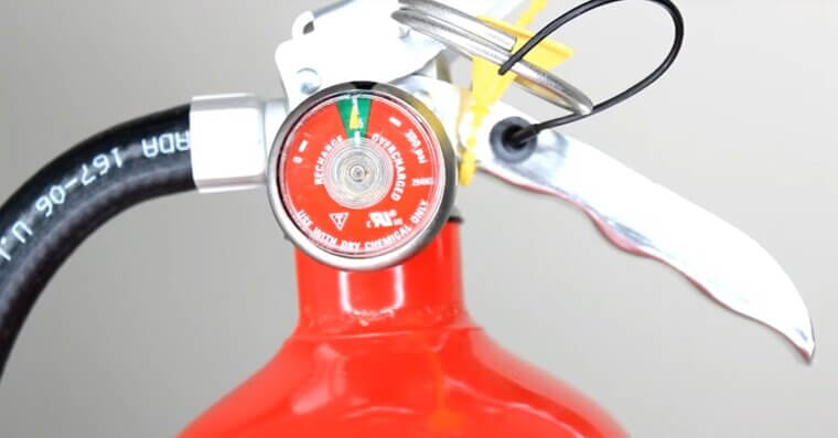 Check Fire Extinguisher Gauge