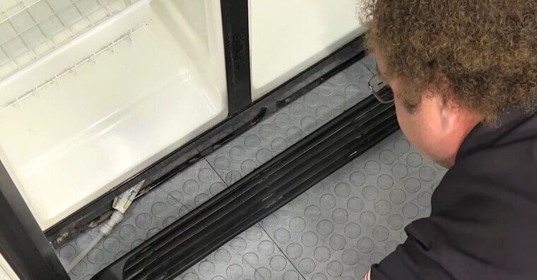 Clean Fridge Kickplate