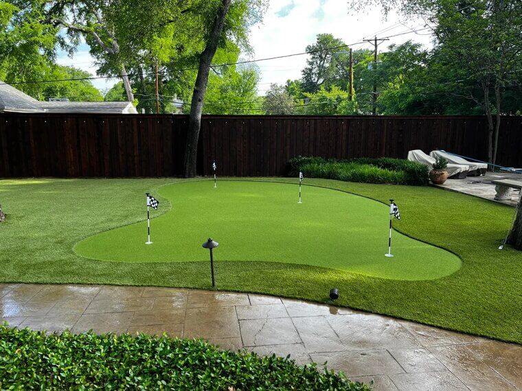 Backyard Putting Green