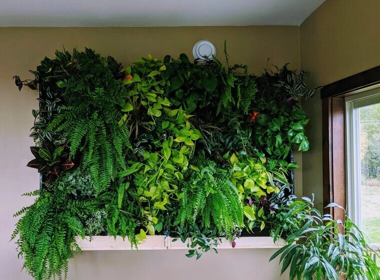 DIY Vertical Garden Wall
