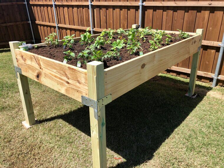 Homemade Garden Beds