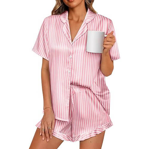Luxurious Satin Pajama Set that Feels Like Sleeping on Clouds. Now 33% Off!